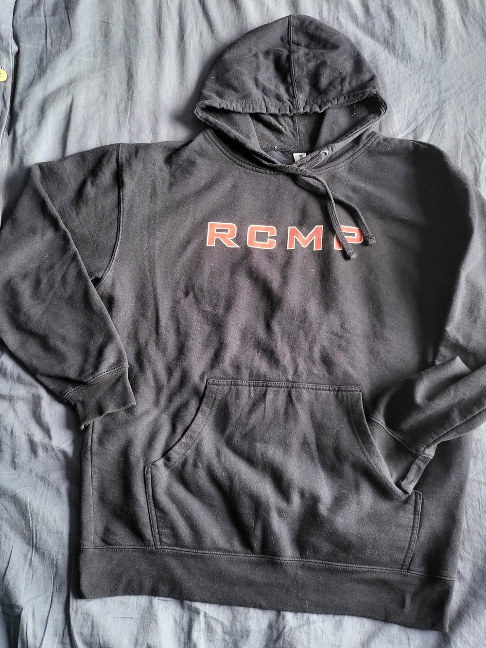 RCMP Black Pullover Hooded Sweatshirt